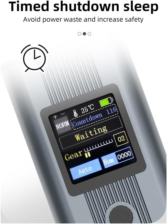 HR10 Spot Welder Portable Mini Handheld Digital Display Spot Welder 11 Gears Adjustable 2200mAH Spot Welding Machine