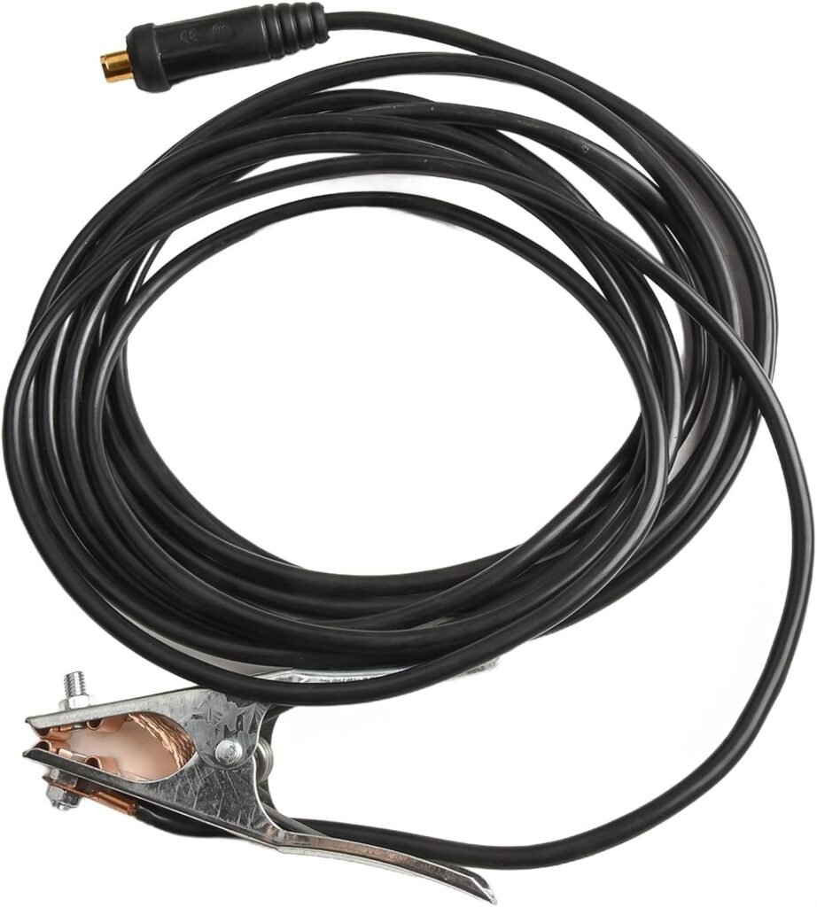 Welders Essential Tool Sturdy and Functional 300 Ampere Earth Clamping Wire Designed Specifically for High End Performance in All Environments (23feet/7m)