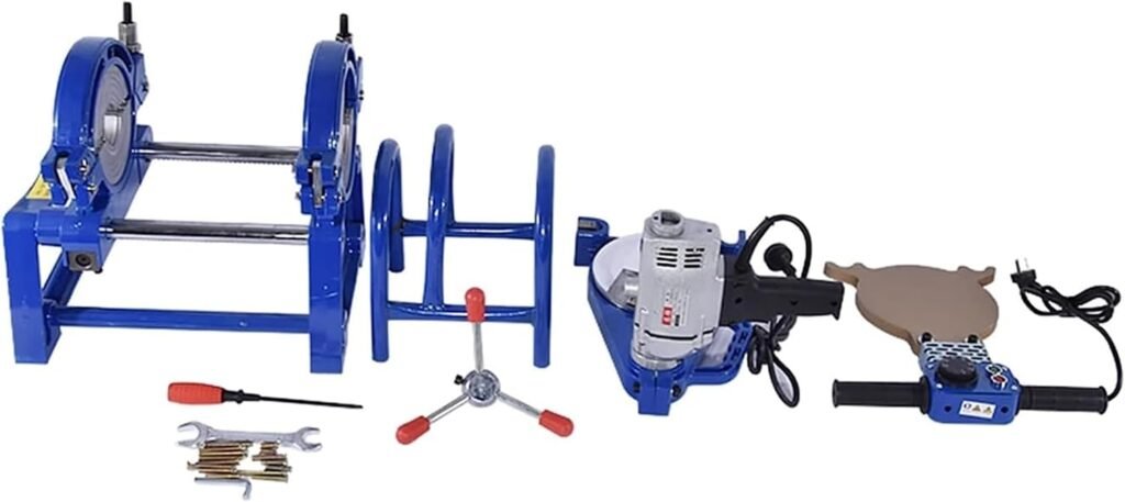 CHONGHAN 63-160 2500W Pipe Fusion Welder Tool 63-160mm PE PPR PB PVDF Butt Fusion Welding Machine Piping Hot Melt Engine
