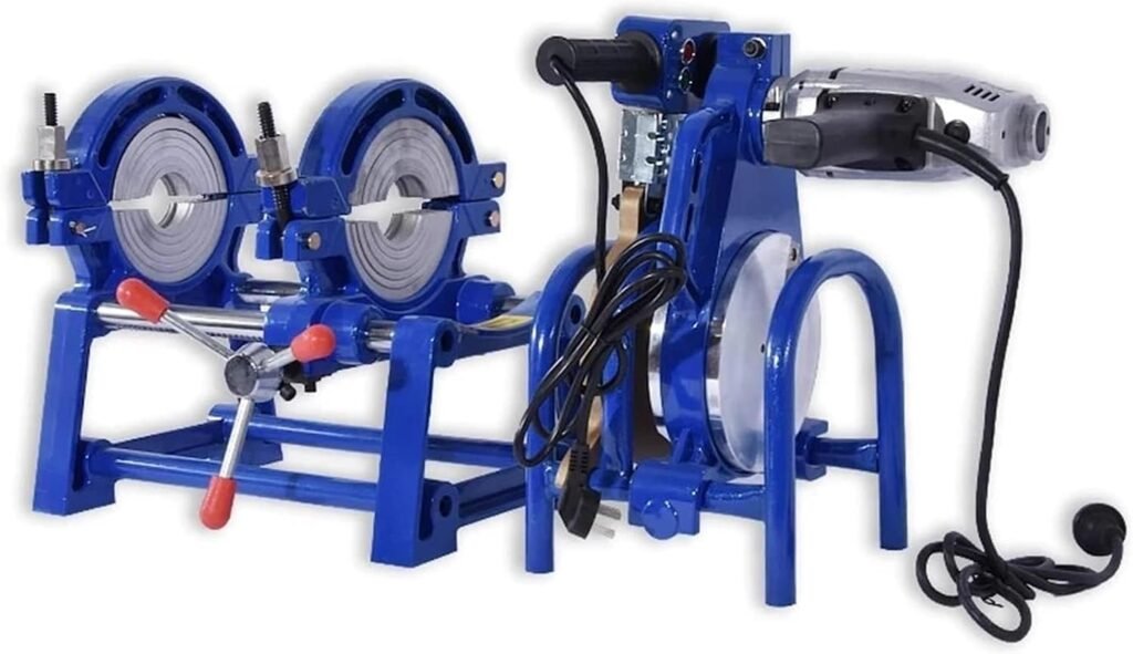 CHONGHAN 63-160 2500W Pipe Fusion Welder Tool 63-160mm PE PPR PB PVDF Butt Fusion Welding Machine Piping Hot Melt Engine