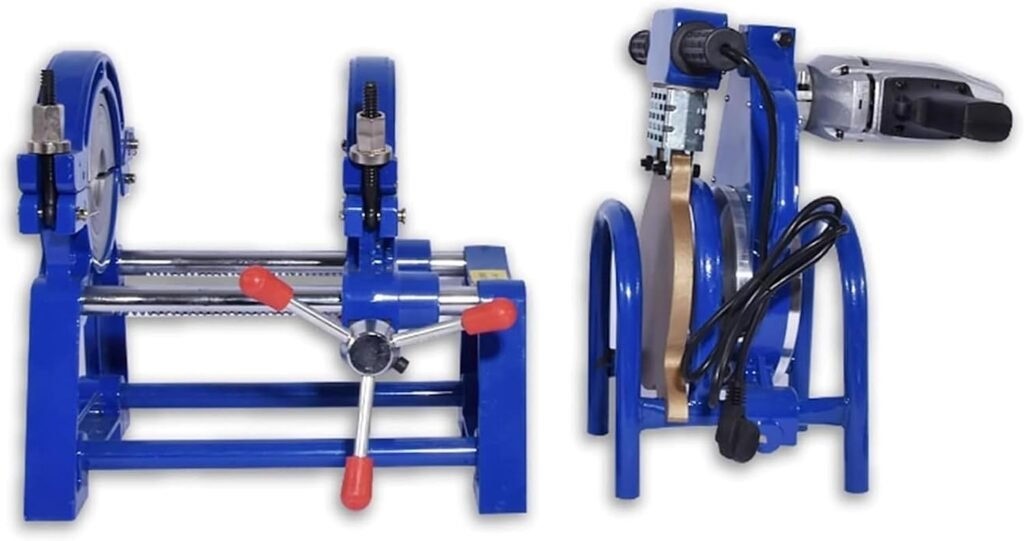 CHONGHAN 63-160 2500W Pipe Fusion Welder Tool 63-160mm PE PPR PB PVDF Butt Fusion Welding Machine Piping Hot Melt Engine