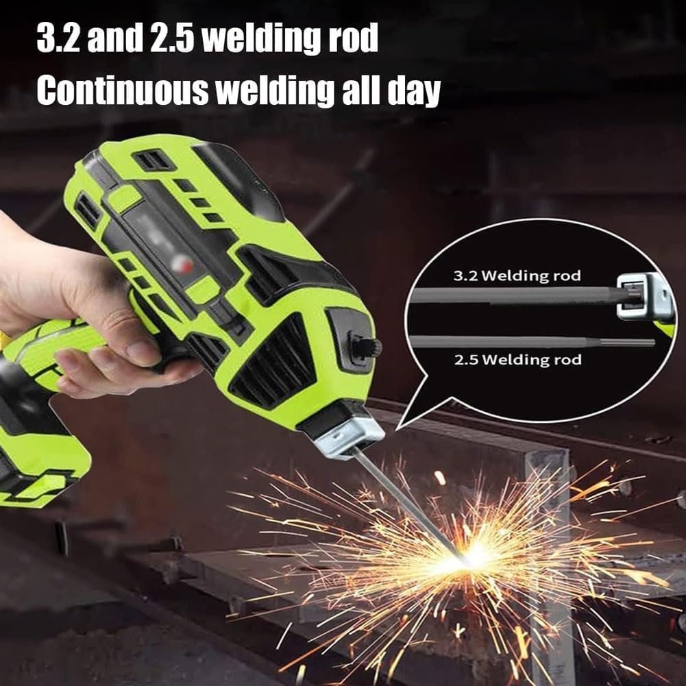 GYDUHYE Electric Welder Machine Kit, Welding Machine, Handheld Welder with IGBT Inverter 6 Variable Current Adjustment, Portable ARC Welder Gun Fits for 3/32-1/8 (2.5-3.2mm) Wire rods
