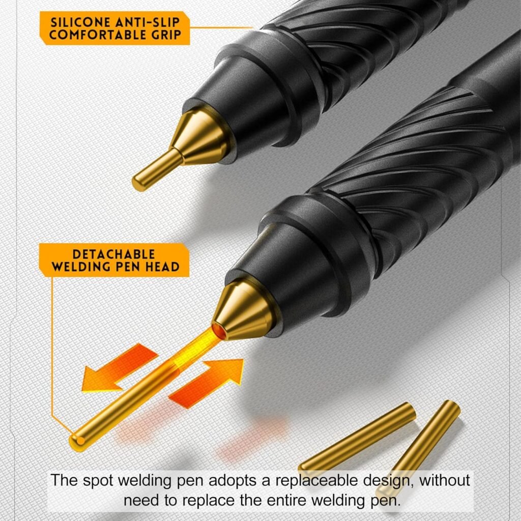 json2xml Adjustable Spot Welder,Portable Spot Welding Machine-Welding thickness: 0.1-0.25mm/With LCD to monitor equipment status,Ni Iron Battery Welding Tool kit with Nickel Sheet