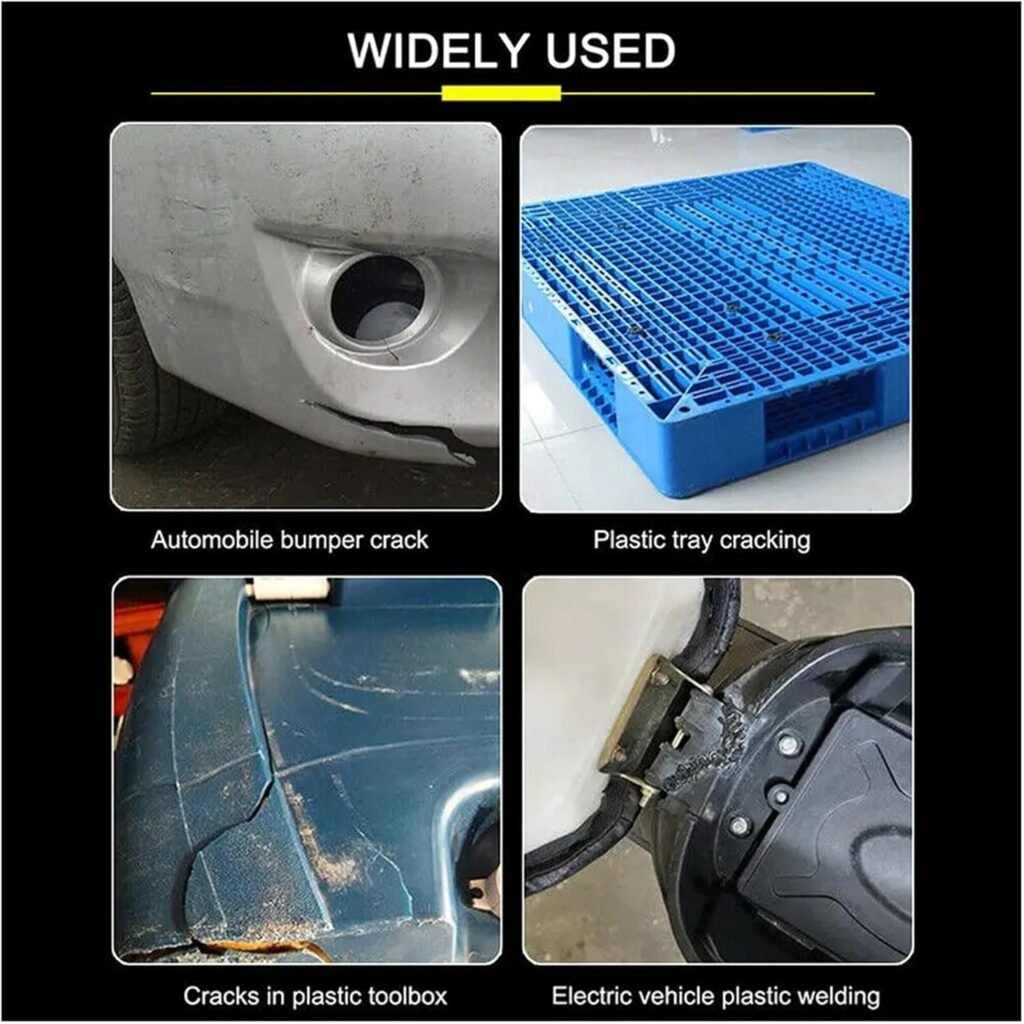 MZZYG 70W HOT Stapler Plastic Welder Heat Gun Plastic Welding Machine Soldering Iron Staples Electric Welding Car Bumper Repair Tools For Plastic Crack Repair(70 RED WELDER 400)
