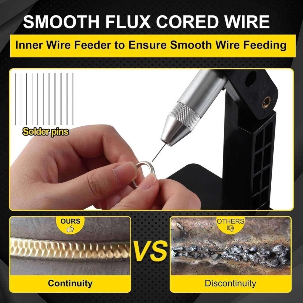 Permanent Jewelry Welder kit,Pulse Tungsten arc spot Welding Machine Weldable Solid Gold,Aluminum,Titanium Welding and Orthodontics ​for Jewelry Restoration 50A-600A