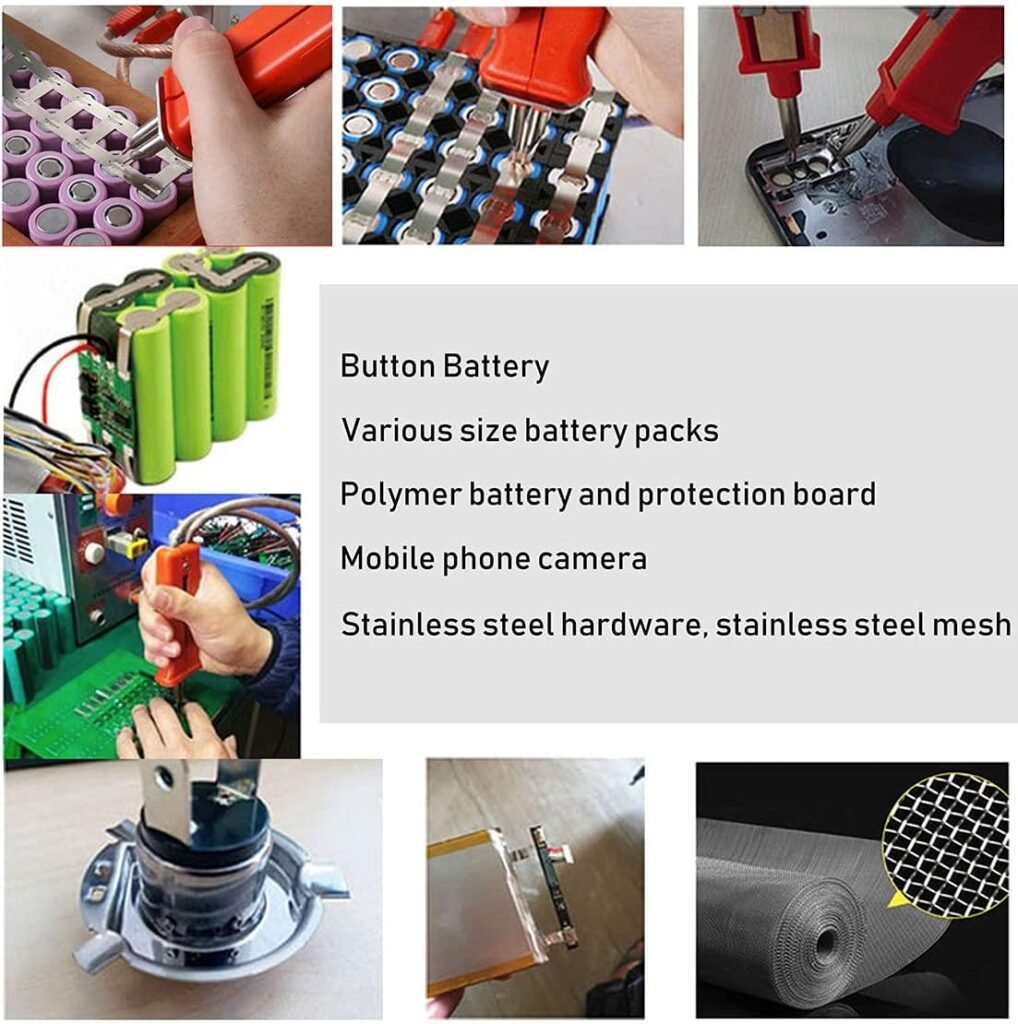KLUFO Pulse Spot Welder 797DH 18650 Battery Welding Machine, High Power Handheld Pulse Spot Welding Machine, for Batteries 18650 Packs Spot Welding Equipment