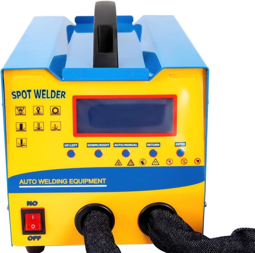 QYOEGSQ Spot Welder Dent Puller,6KW Stud Welder Dent Repair Kit,Welding Machine 7 Models Spot Welding Machine with Overheat Protection,Metal Sheet Repair Tool for Car Body Dent Repair 4S Shop