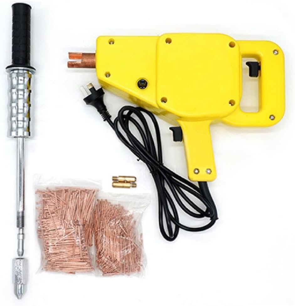 Spot Welder Dent Puller Kit, Mini Spot Welder, Car Body Repair Tools, 2000W Spot Welding Spotter Dents Remover Stud Gun Welding Set, for Car Body Repair