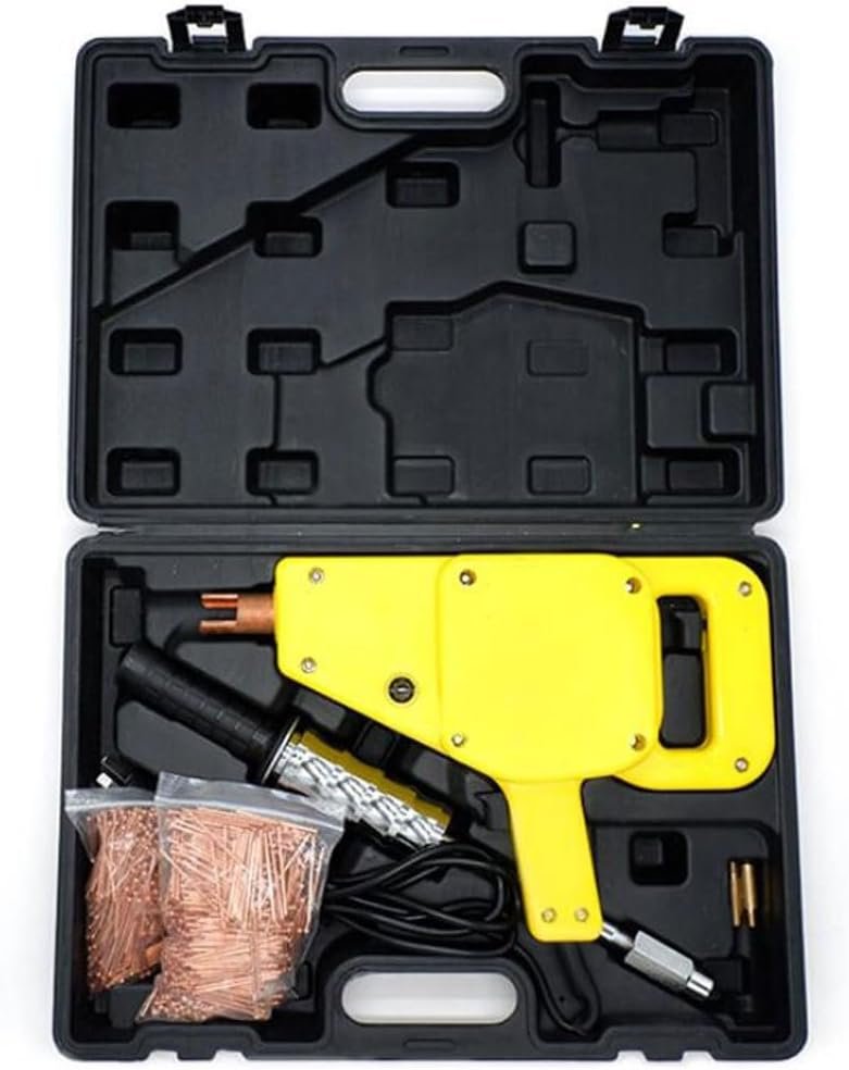 Spot Welder Dent Puller Kit, Mini Spot Welder, Car Body Repair Tools, 2000W Spot Welding Spotter Dents Remover Stud Gun Welding Set, for Car Body Repair