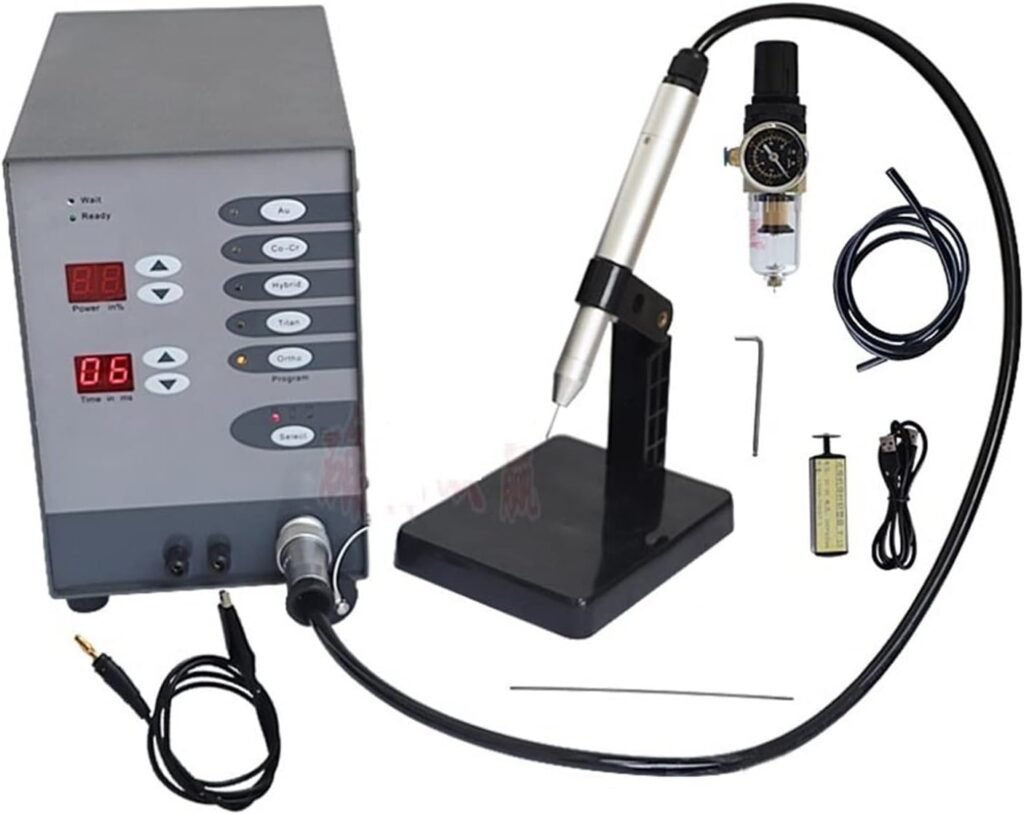 Stainless Steel Spot Welding Machine Automatic Numerical Control Pulse Argon Arc Welder for Soldering Jewelry DIY  Tools(Ac220)