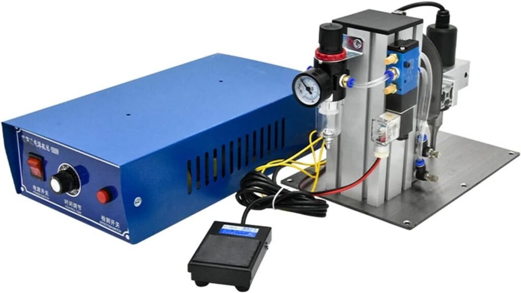Ultrasonic Spot Welder Hand-held Mask Earband Spot Welding Machine Portable Mask Spot Welding Machine 0.4-0.6mpa 35K 800W DIY  Tools