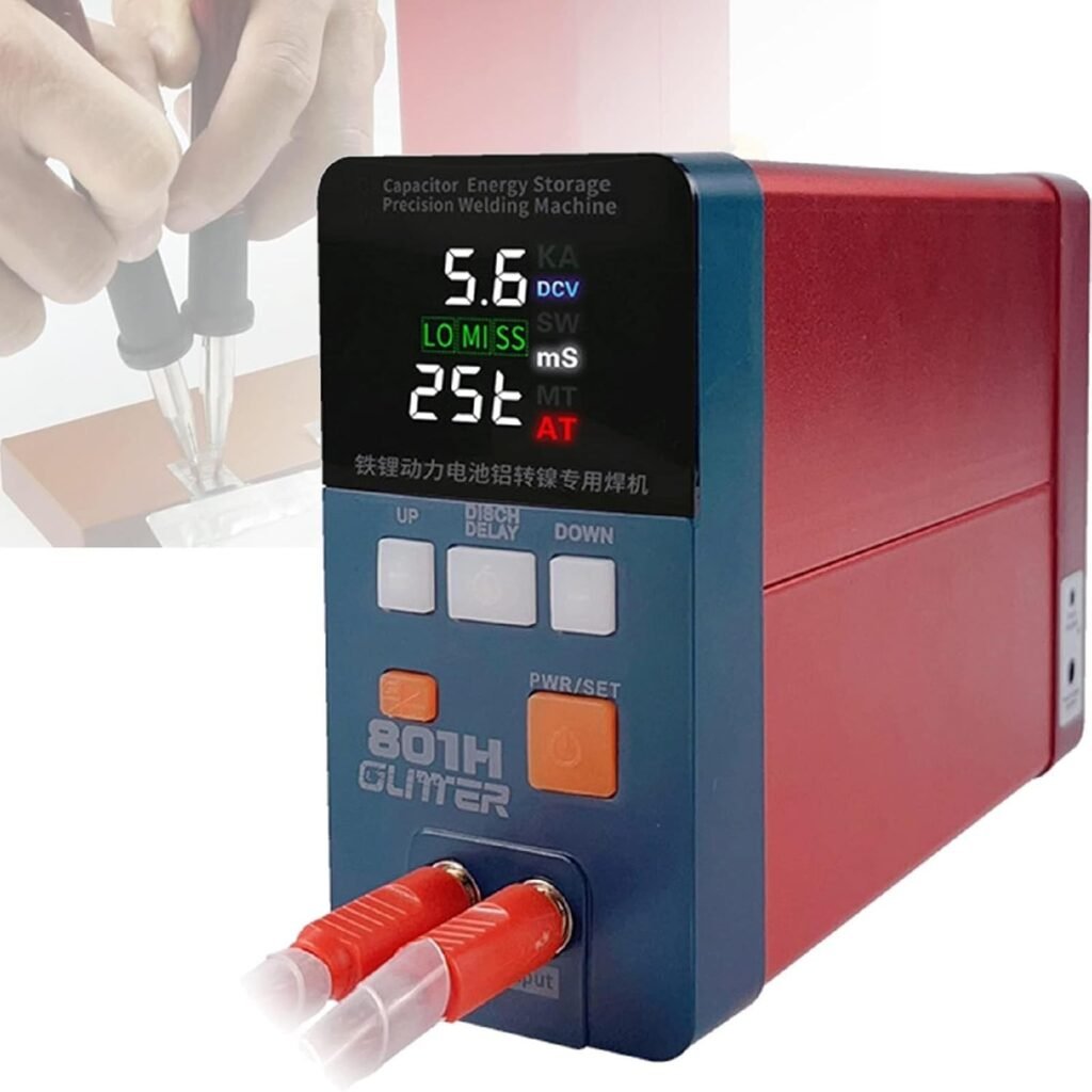 ZIJINGY Battery welder,801HCapacitor Energy Storage Pulse Welding Machine,19.8Kw Industrial Energy Storage Battery Welding Machine