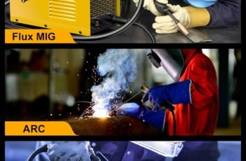 160A MIG Welder 4-in-1 Synergy MIG Machine, Yellow review