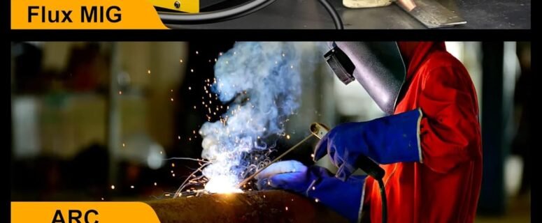 160A MIG Welder 4-in-1 Synergy MIG Machine, Yellow review