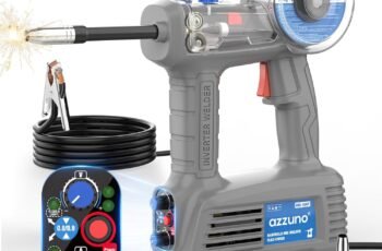 AZZUNO 100Amp Handheld MIG Welder Machine review
