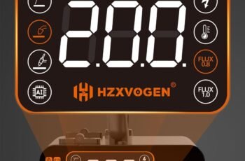 HZXVOGEN 135A MIG Welder HVM200 review