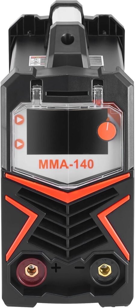 VEVOR TIG Welder, 140A 4-In-1 Welding Machine (Large LED Display) - DC Pulse TIG/DC Pulse MMA/Lift TIG/MMA(Stick), 110220V Dual Voltage Electric Welder with Synergic Control IGBT Inverter Hot Start