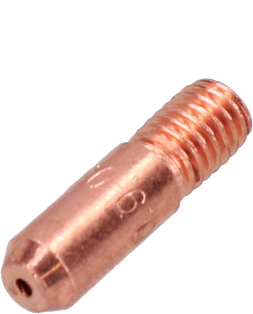 0.8mm Mini Contact Tips 10pk Hobby Welding Torch Welder MIG Gas M5 Thread