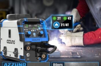 AZZUNO 155A Aluminum MIG Welder review