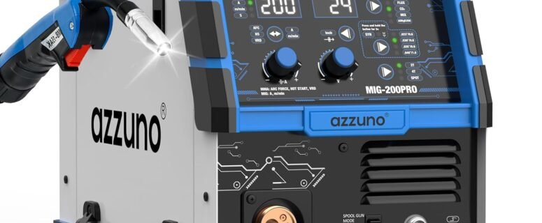 AZZUNO MIG Welding Machine 200A 110V/220V 8-in-1 review