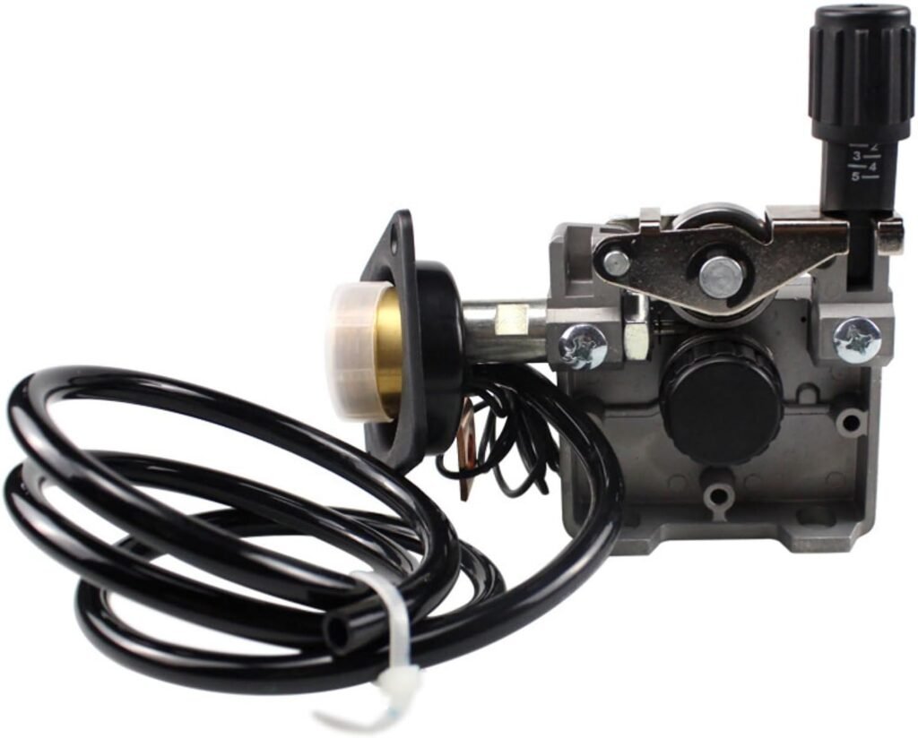 DC 24V 40W Mig Welder Feeder, Welder Roll Wire Feed Motor with copper Interface Assembly Support 0.6-1.0mm wire up to 5kg welding wire, for Flux Core MIG Welder/Lift TIG/Stick 3 in 1 Welding Machine