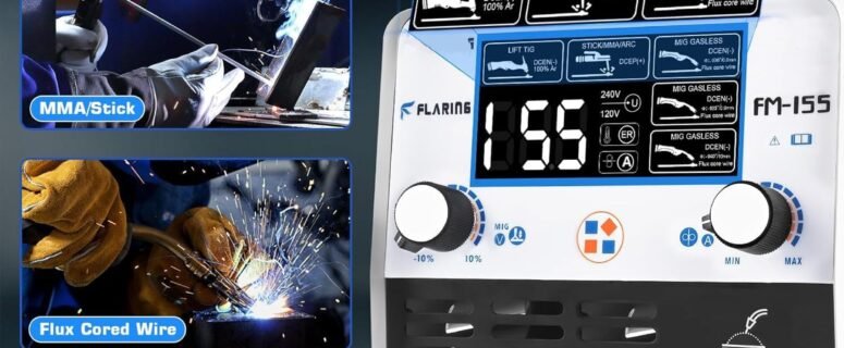 FLARING 155Amp MIG Welder review