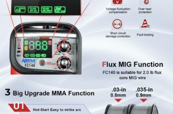 HONE Flux Core Welder 110V review