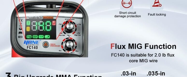HONE Flux Core Welder 110V review