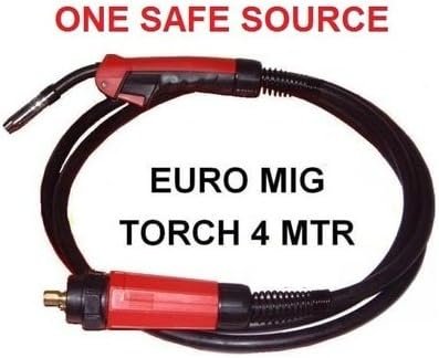Mig Gas Gasless Welder Euro Torch MB25 4 Metre 230A Welding 6003