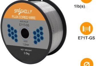 SPRIGHOLLY Flux Cored Welding Wire 0.8mm review