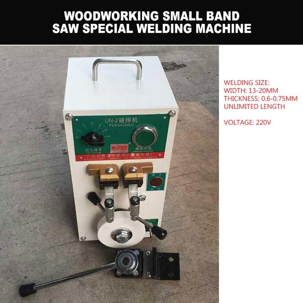 3 in 1 Portable Electric Welder Band Saw Blade Welding Machine Grinder Cutter 0.6-0.75mm Thickness BandSaw Blade Butt Welder Tempering, Wood Pruning Saw Reciprocating Saw Blade Welder only woodworking