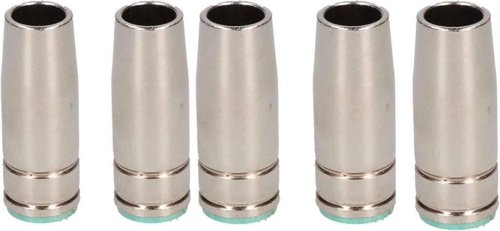 5PK Conical Nozzle Shroud Binzel Style Welding Welder MIG MB25 Gas Push On