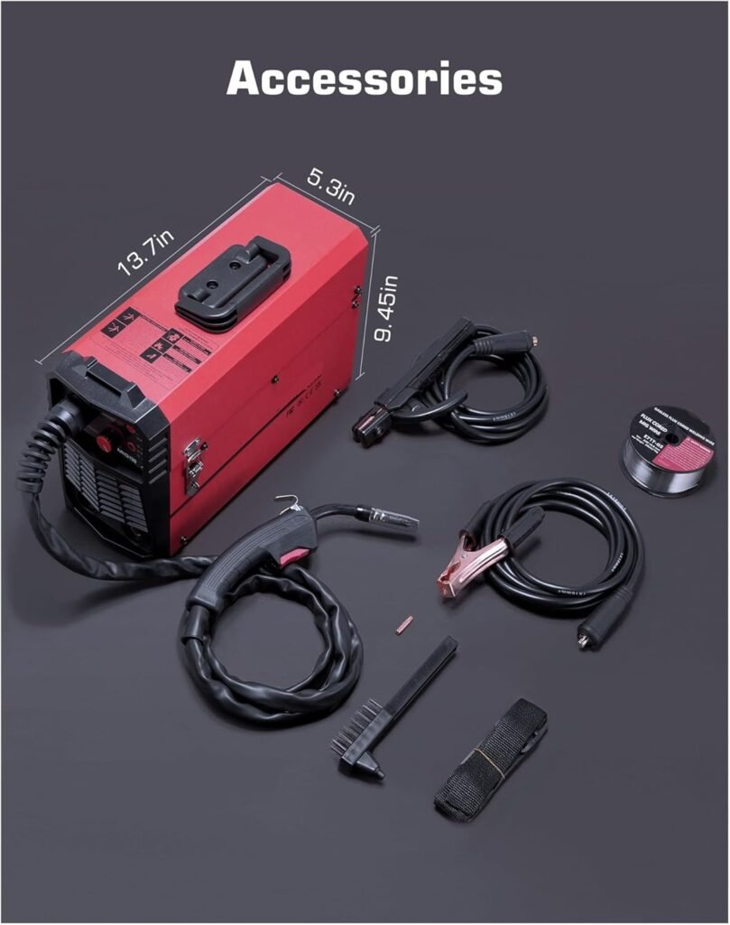 Portable Welding Machine Digital Contol Welder Gas-Less 3 In 1 MIG MMA LIFT TIG For Household Welding