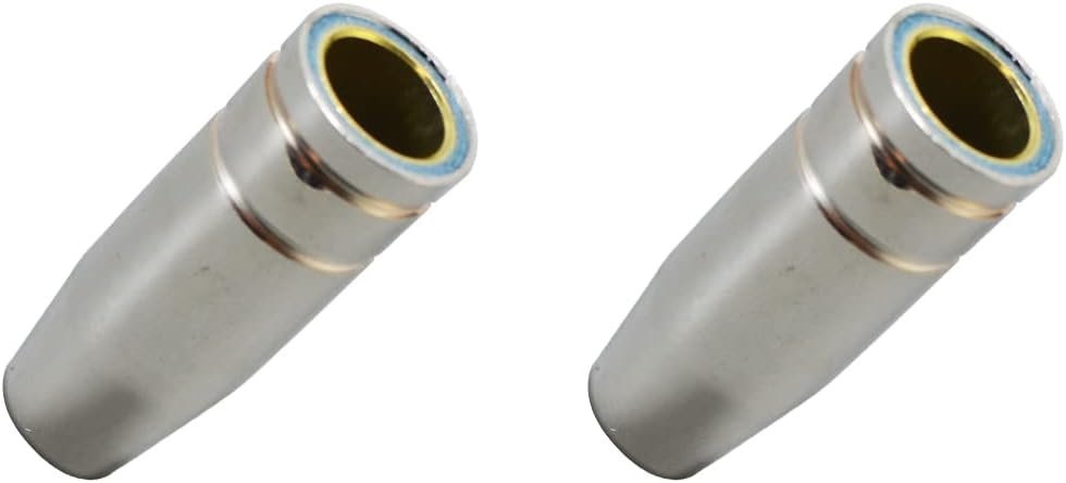RIVERWELD MIG MAG Contact Tips 0.6mm M6 140.0008  Tips Holder Diffuser 002.0078 Shroud Conical Gas Nozzle 145.0075 Torch Neck 002.0009 for MB15 15AK Welding Torch 18pcs