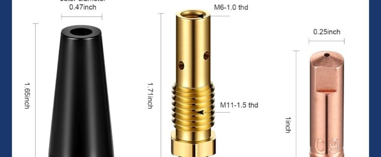 Therwen Flux Core Gasless Nozzle Tips Kit KP1939-1 review